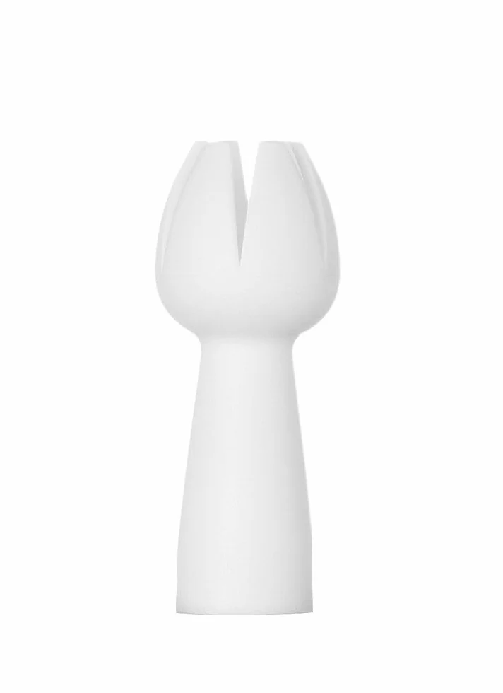 HENDI Syfon do bitej śmietany, w tym zestaw 3 dysz polipropylenowych i szczoteczka do czyszczenia, do przygotowania bitej śmietany, 0,5L, ø80x(H)260mm, aluminium, biały