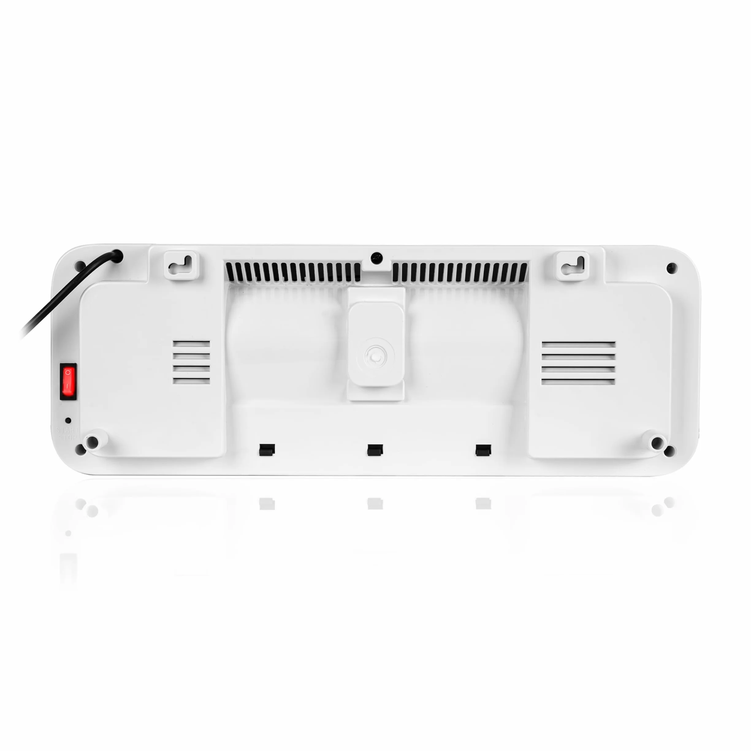 Lehmann LHOHH-2013A kurtyna powietrzna z 2 poziomami mocy 1000/2000 W, grzejnik ścienny z Wi-Fi, pilotem zdalnego sterowania, wyświetlaczem LED, termowentylator z timerem i oscylacją