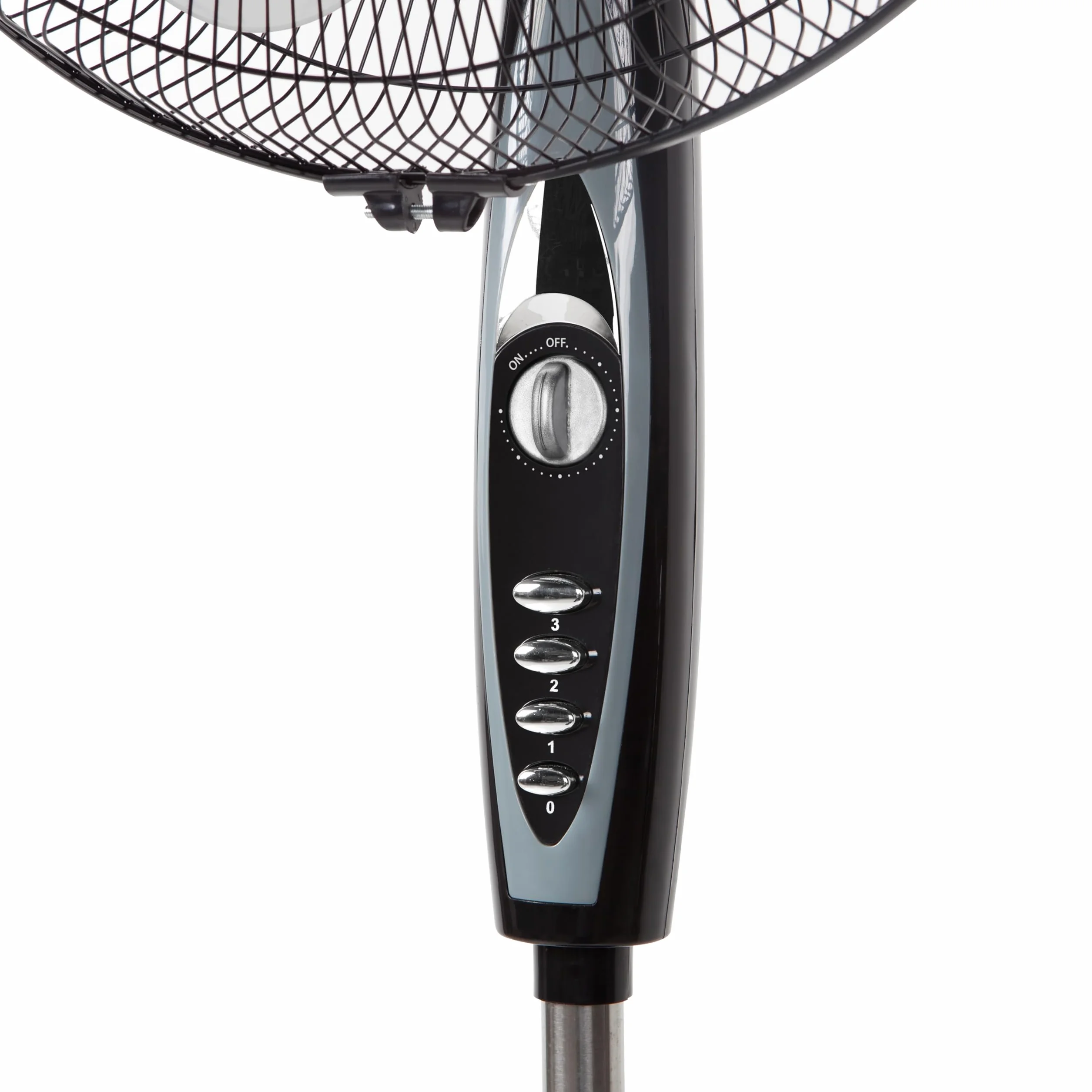 Orbegozo SF 3347 wentylator stojący, 3 poziomy prędkości, timer, 3 łopatki, z regulacją wysokości, 50 W, tworzywo sztuczne/metal
