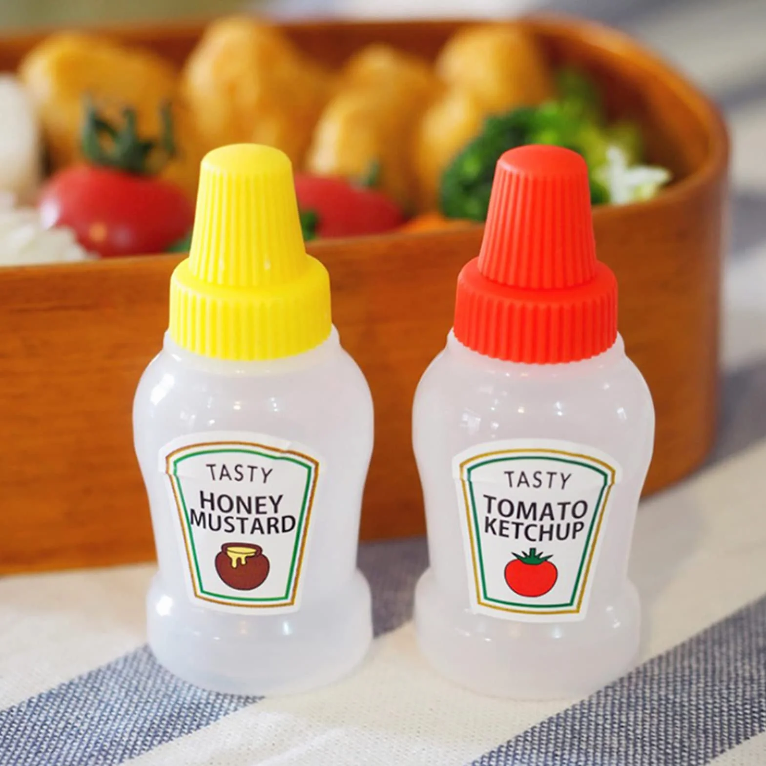 2 butelki do keczupu pomidorowego 25 ml wyciskane butelki sos puste butelki do wyciskania wielokrotnego nape?niania ketchup miód pojemniki sa?atk? butelki przeno?ne s?oiki sos pude?ko
