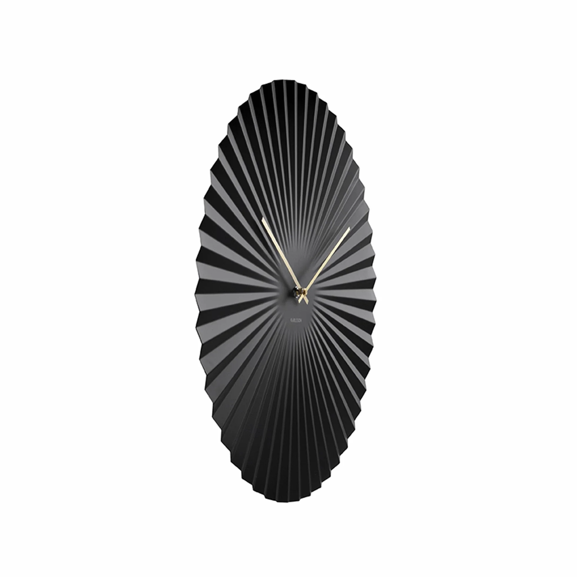 Karlsson KA5658BK Zegar ścienny Sensu czarny Ø 50 cm XL