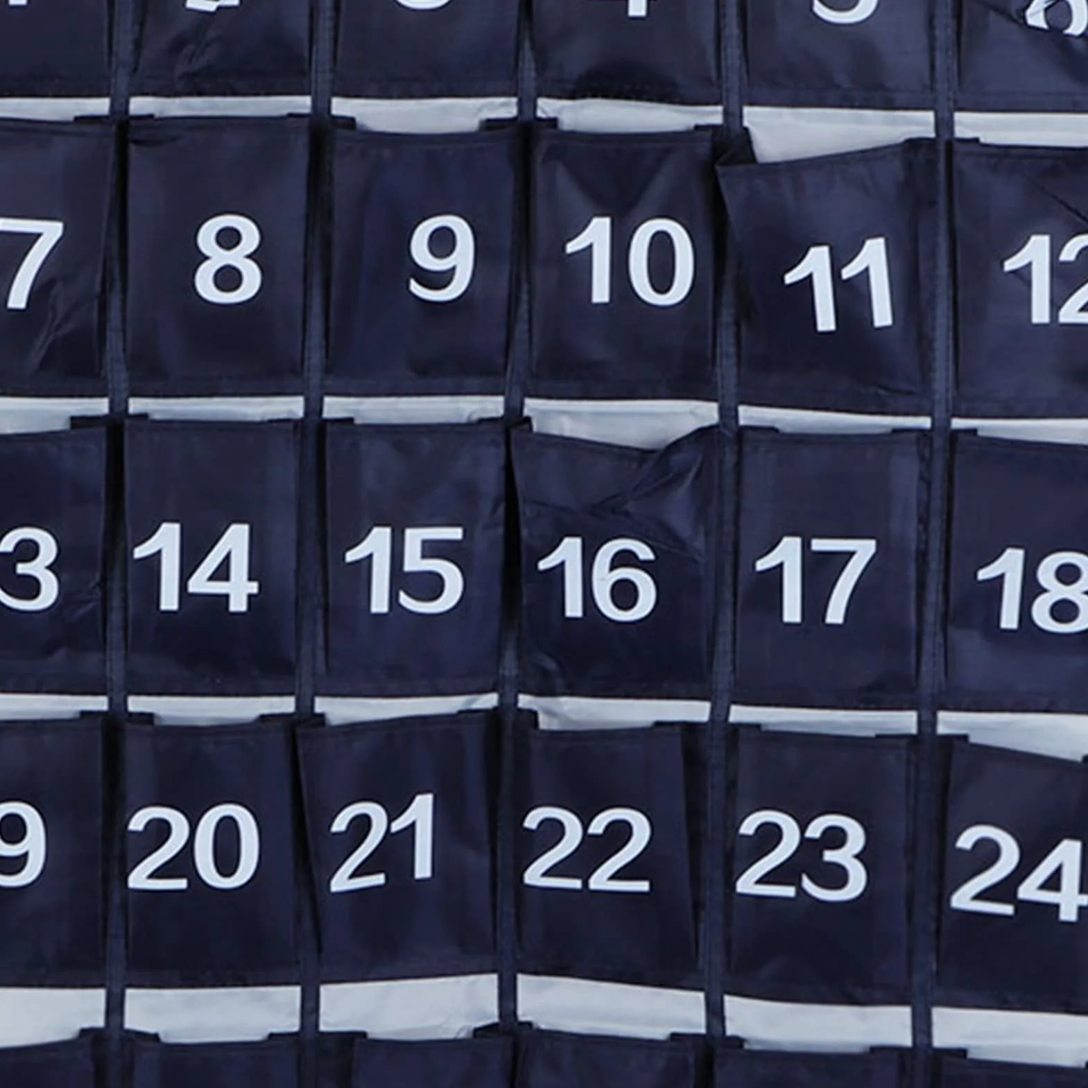 30 Kieszeni Wisząca Torba Do Przechowywania Na ścianie, Wiszący Organizer Do Przechowywania Z Tkaniny Oxford Z Numerami, Kieszeń Na ścianę Torba Do Przechowywania Telefonu Na Telefon Komórkowy