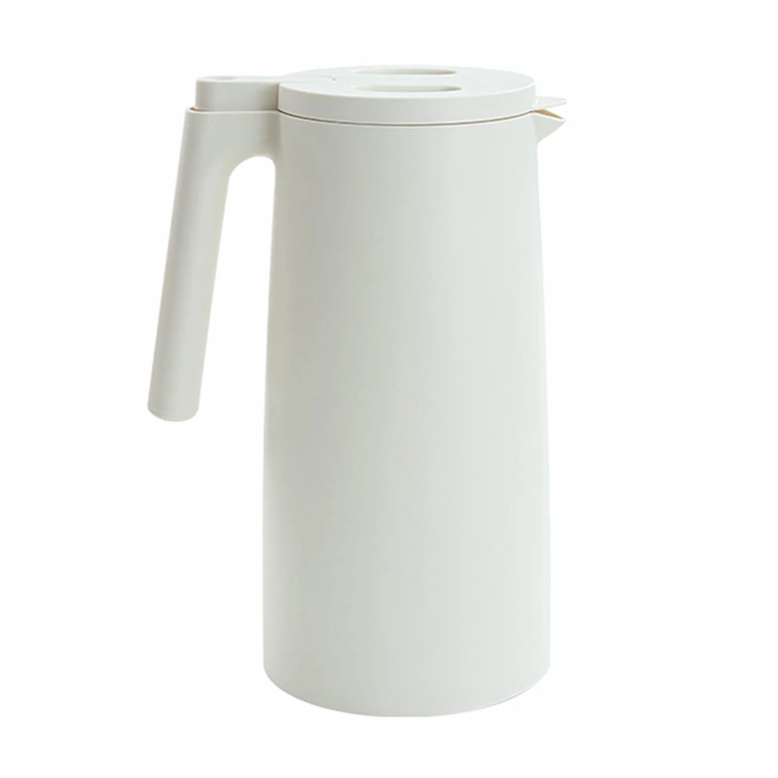 Szklany termos próżniowy z podwójną ścianką dzbanek kubek, 1500 ml karafka do kawy czajnik czajnik ze stali nierdzewnej izolowany próżniowo gorący napój herbata woda kawa czajnik