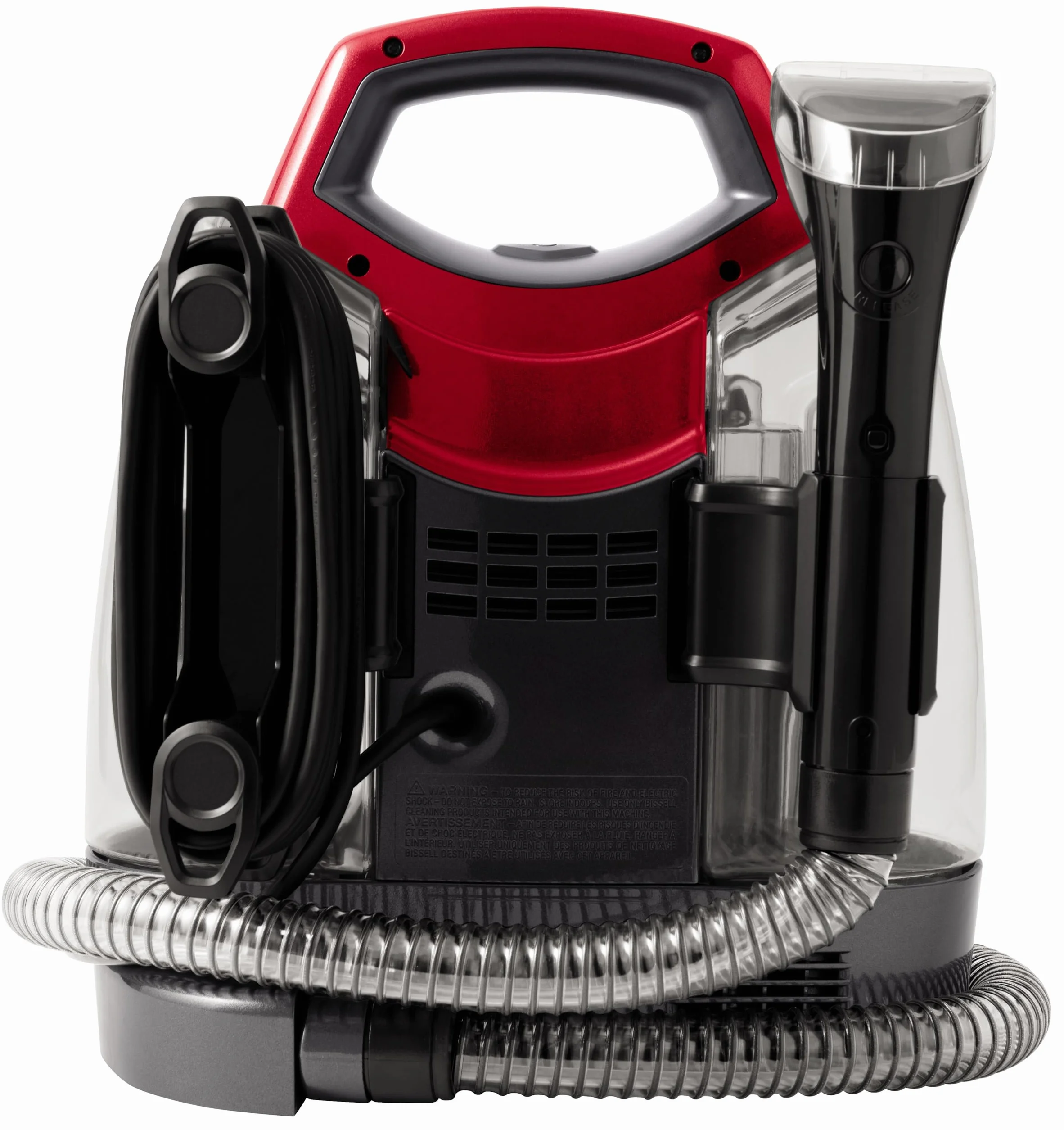 BISSELL SpotClean ProHeat, Odkurzacz Piorący do Tapicerki, Odkurzacz Wodny z Technologią HeatWave, Odkurzacz do Prania Dywanów, Tapicerki, Samochodów, Kanapy i Innych, Mocny Silnik 330W, 36988
