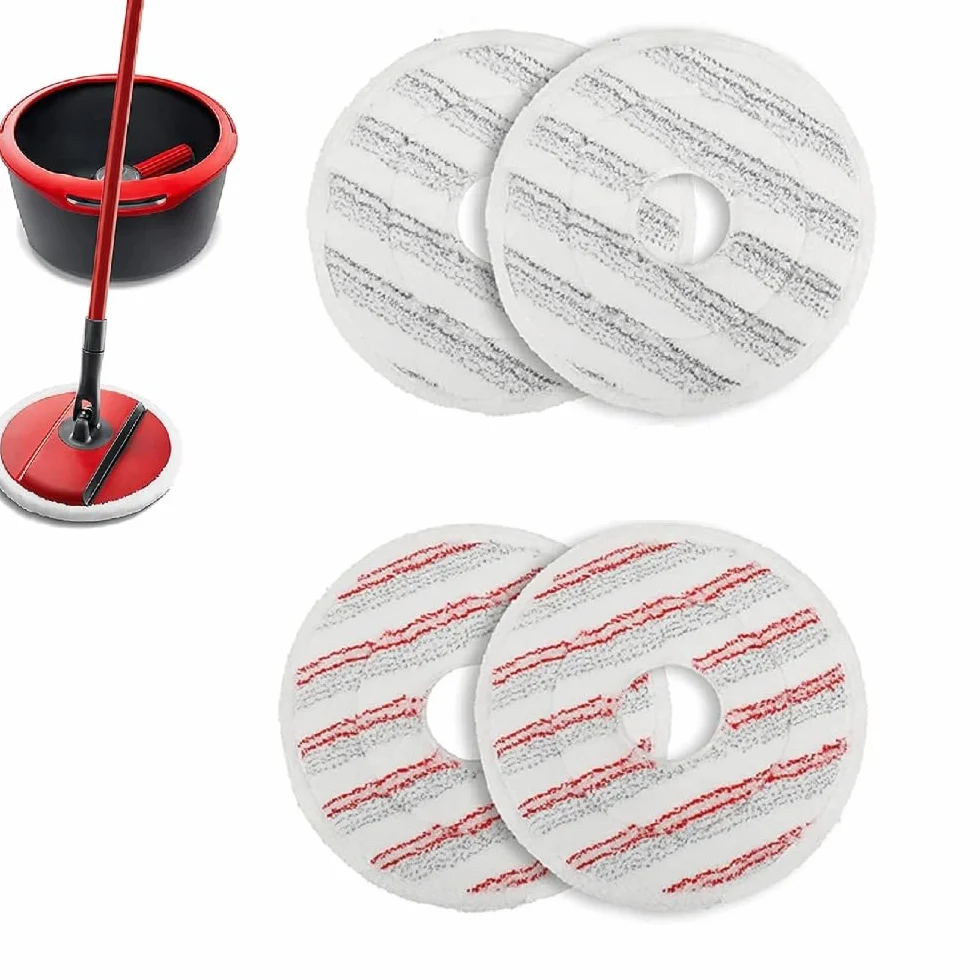 Vileda Spin and Clean wymienne podkładki pod mopa 4 sztuki