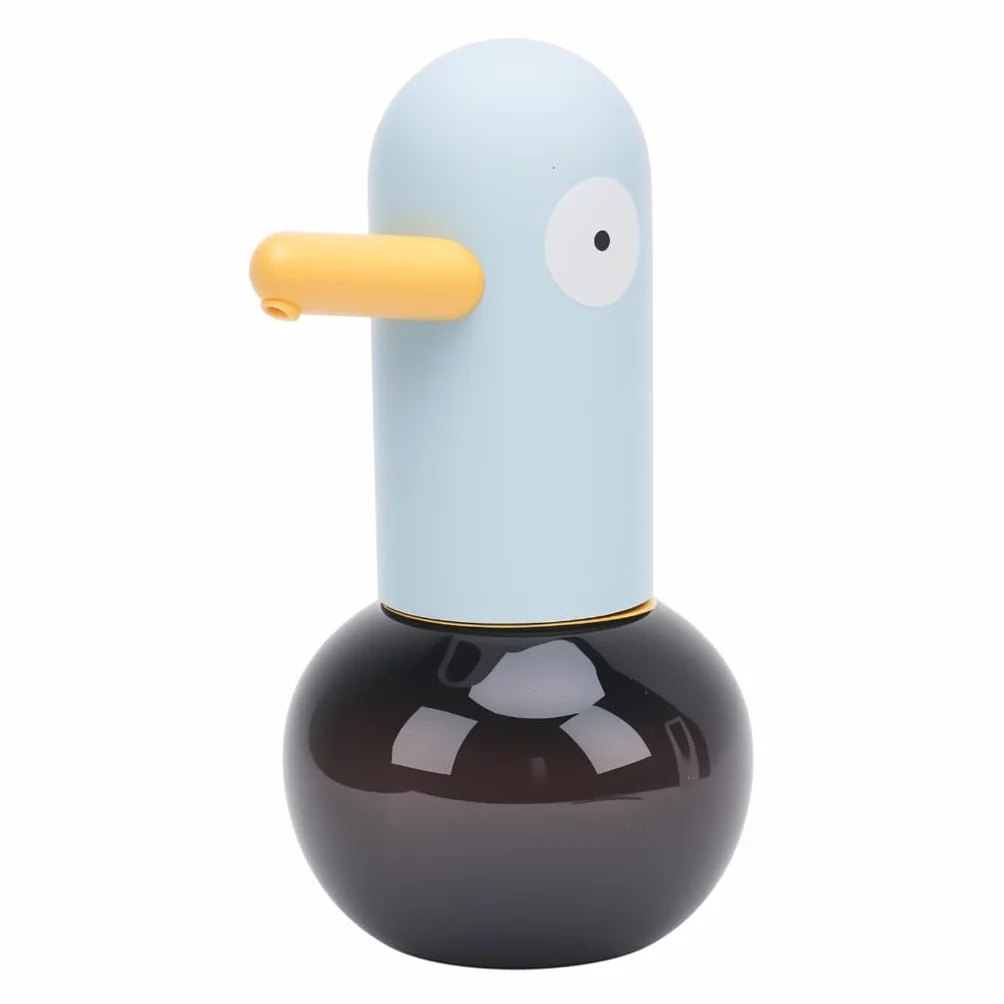 Automatyczny Dozownik Mydła w Pianie, Ładowalny Dozownik Mydła Cute Duck, Bezdotykowy Ręczny Dozownik Mydła z Czujnikiem, do łazienek, Kuchni, Uroczej Dekoracji Wnętrz (Typ 1)
