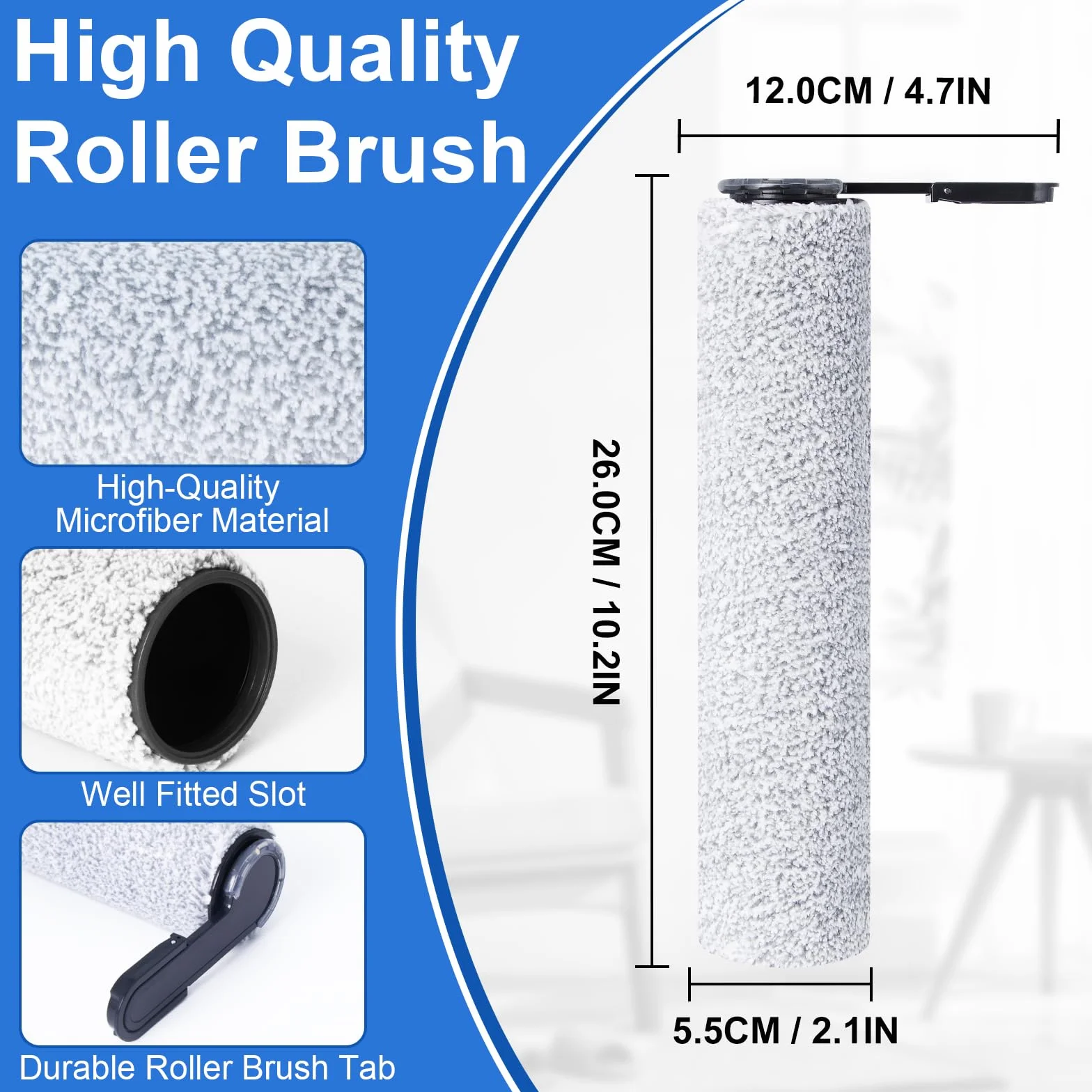 Zamiennicze filtry HEPA i szczotki do Tineco Floor One Stretch S6/S6 Stretch Lite/Switch S6 Stretch/S7 Stretch/S7 Stretch Steam/i6 Stretch/i5 Stretch