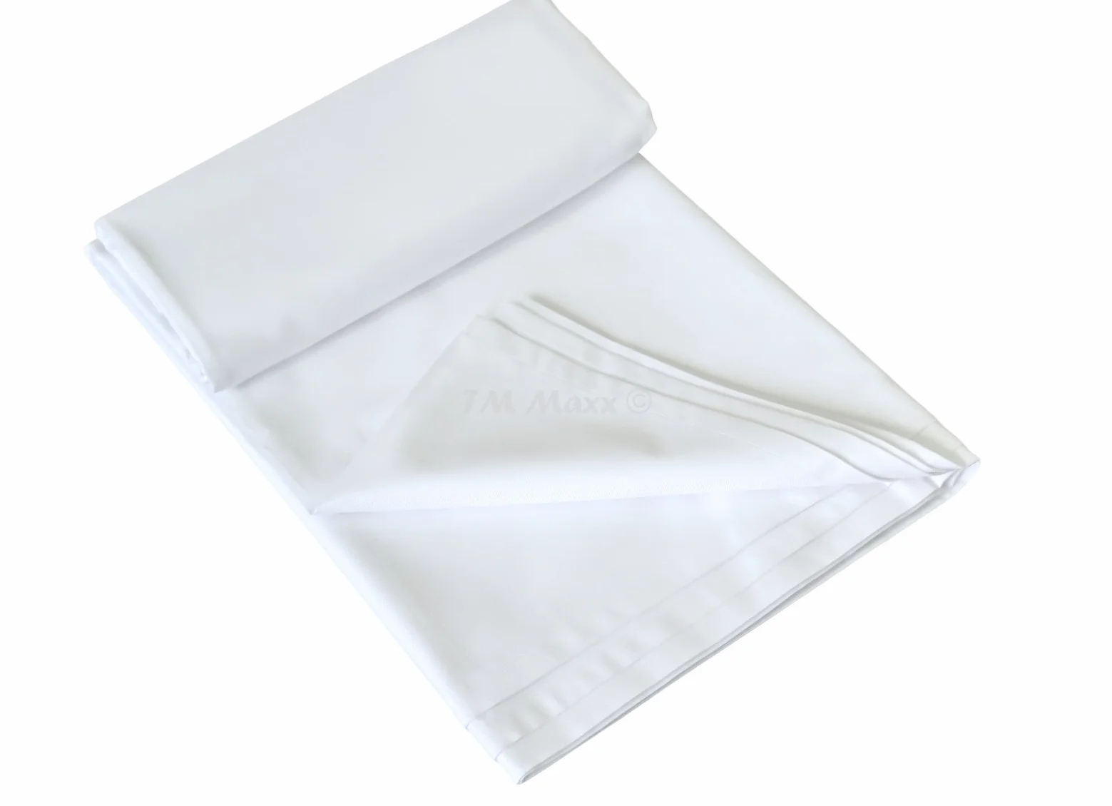 TM MAXX Prześcieradło/ręcznik domowy/obrus 100% bawełna bez gumki (6 różnych rozmiarów) 150 g/150 x 250 cm
