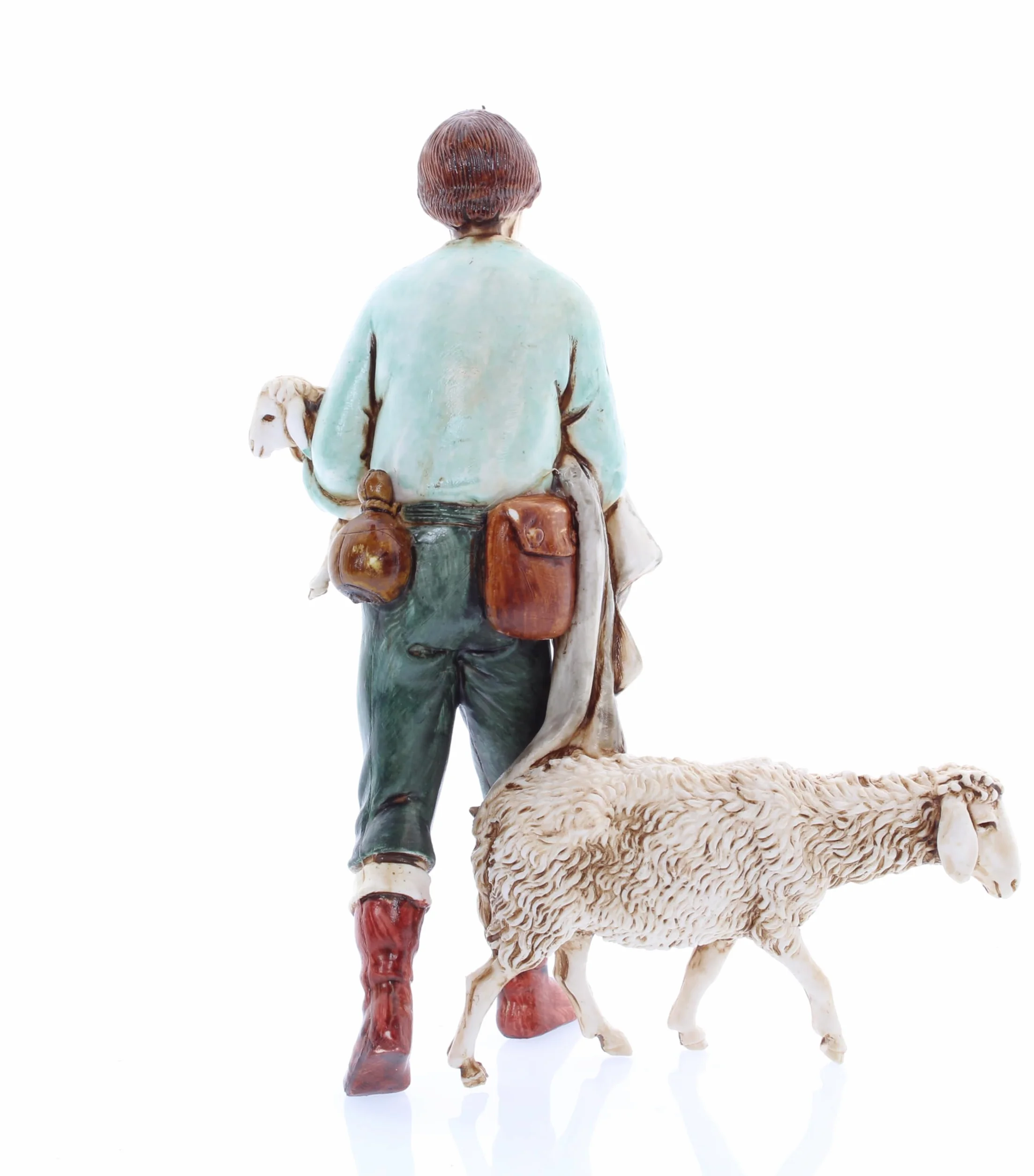 Moranduzzo Owczarek z Jagnięciną i Owcami, Wielobarwny, 11 cm