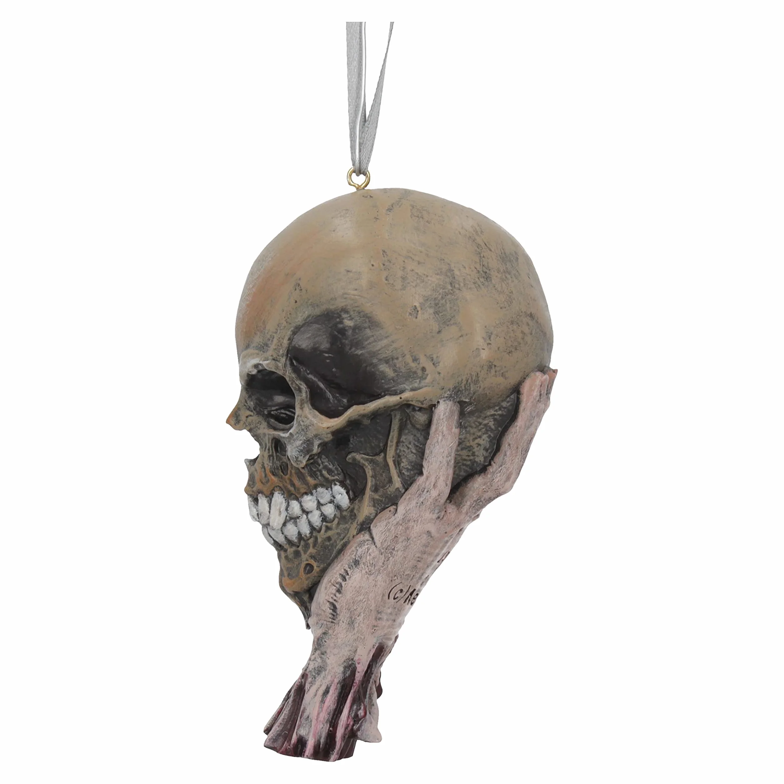 Nemesis Now Metallica 'Sad But True' wisząca ozdoba 10,8 cm, oficjalnie licencjonowany towar Metallica, opaska rockowa, dekoracja bożonarodzeniowa, odlewana z najlepszej żywicy, fachowo ręcznie