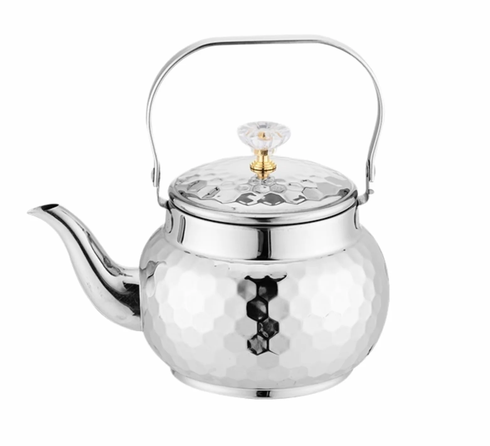 Czajnik Na Kuchenkę Dom I Kuchnia Czajnik Ze Stali Nierdzewnej Z Zaparzaczem Do Czajnika Gazowego Indukcyjnego Restauracji(Blue,Silver,0.75L)