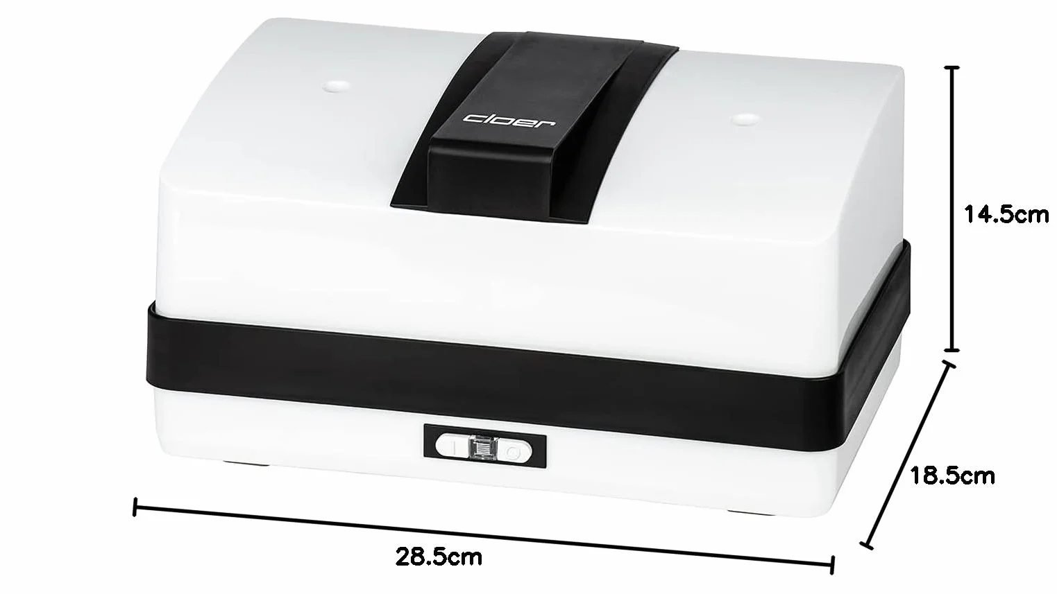 Cloer 800MBX Steamer do delikatnego podgrzewania potraw za pomocą pary, Lunch Care, Taca, lunch box (1,2 l) i kubek z miarką wchodzą w zakres, płyta do gotowania ze stali nierdzewnej