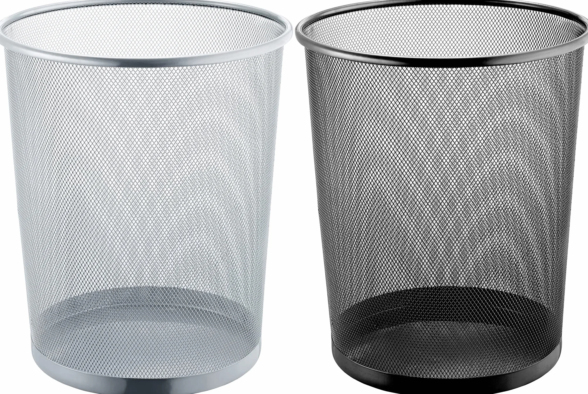 Helit siatka na odpady 15 l metal czarny