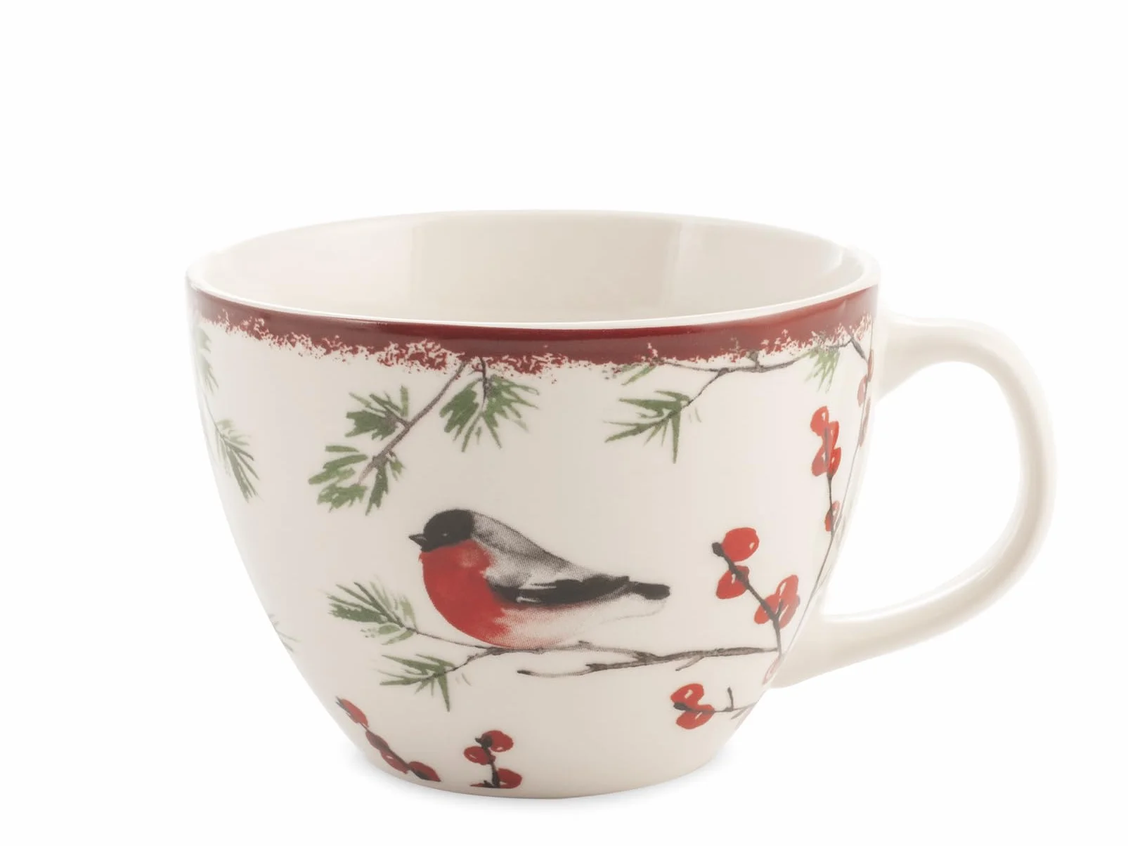 H&H Jumbo zestaw 9 filiżanek z porcelany kostnej, jesienny wystrój, 470 ml, duże filiżanki do herbaty, cappuccino, do kawy latte - elegancki i sezonowy design