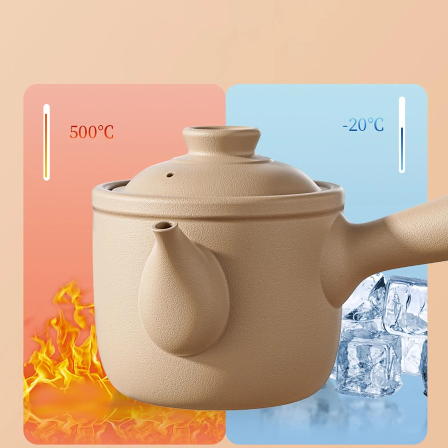 Ceramiczny garnek do chińskiej zupy, tradycyjna kuchenka do wywaru, czajnik gliniany na herbatę i kawę, wielofunkcyjny garnek do gotowania ziół i bulionu