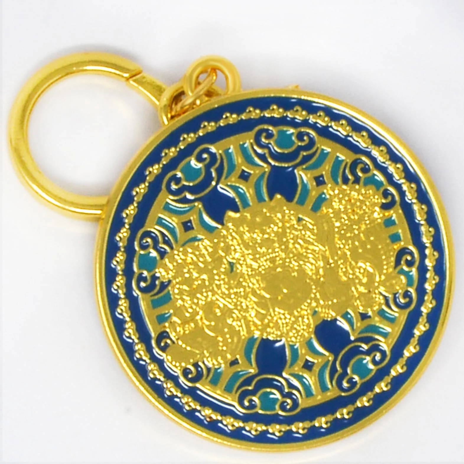 Feng Shui Three Celestial Guardians Brelok Harmonia Bogactwo Porsperity Sukces Zen Amulet Chińska Sztuka Prezent Świąteczny W5474