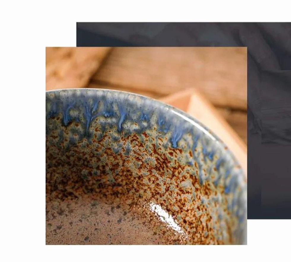 Miska do Ramen w stylu japońskim, duża ceramiczna miska do serwowania imprez, ceramicznych talerzy do serwowania, miska do mieszania sałatek, zup, owoców, misek na płatki śniadaniowe i makaron.