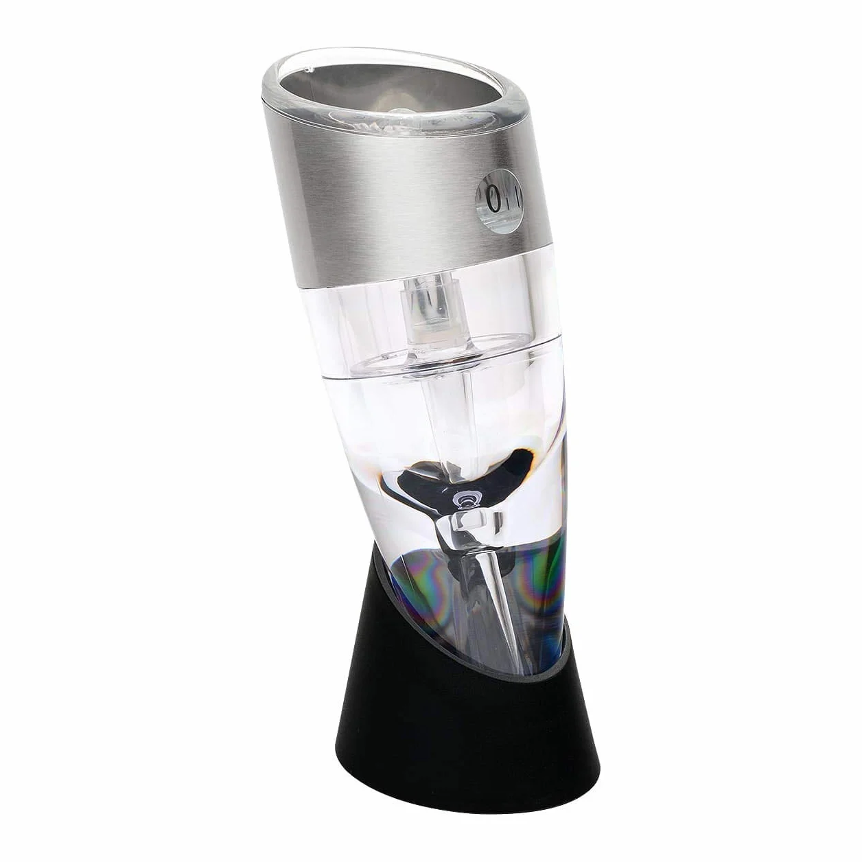 CKB Ltd® TWIST Regulowany aerator do wina - potrójny aerator do wina z sześcioma ustawieniami prędkości - Używany przez miłośników dobrego wina Eksperci Sommelierzy i restauracji na całym świecie