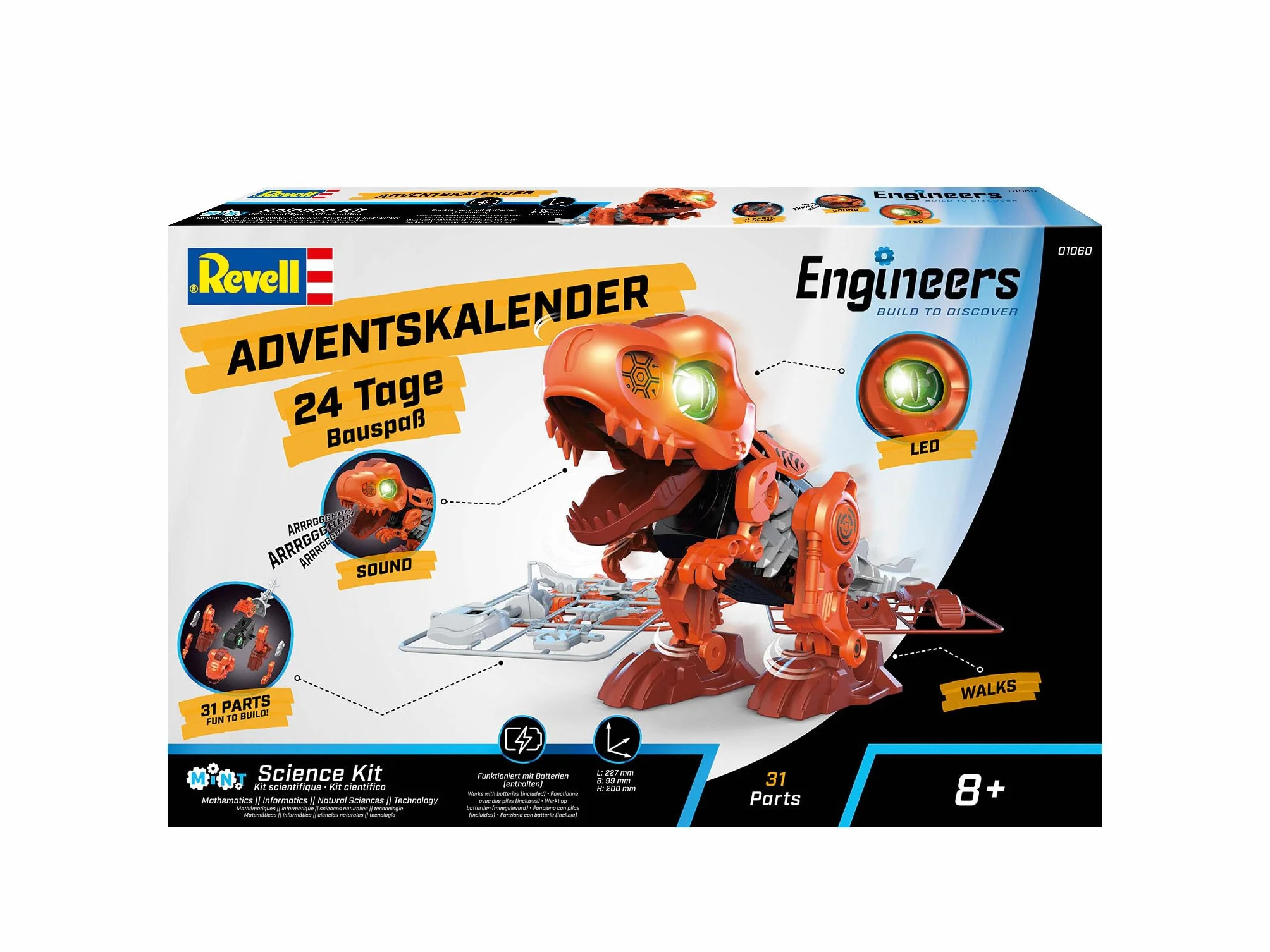 Kalendarz adwentowy Engineers "Electric T.Rex"