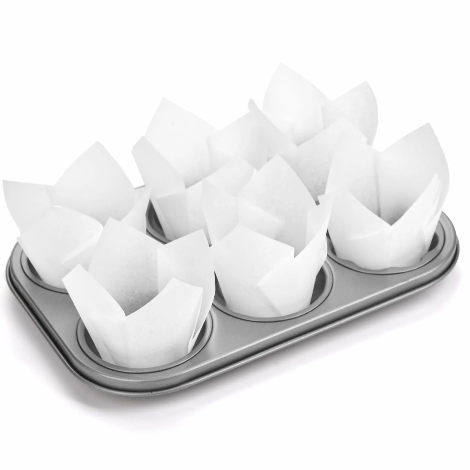 Tulipanowe wkładki do babeczek, foremki do pieczenia muffinek, wysokiej jakości kubki do pieczenia, owijki do babeczek, świąteczne foremki do babeczek, na wesela, urodziny, rocznice i specjalne okazje