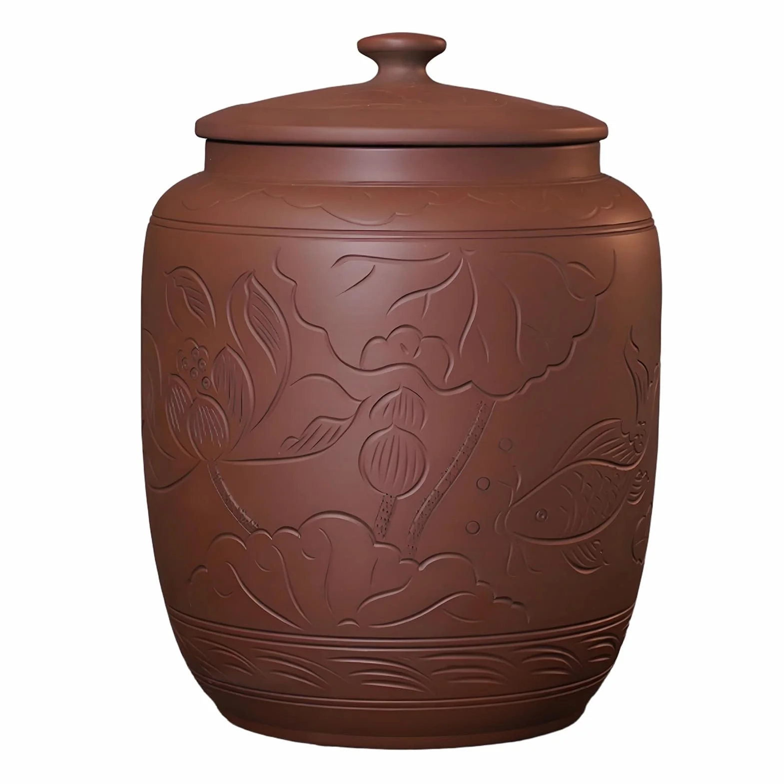 Ceramiczny zbiornik ryżu, Zamknięty ceramiczny słoik na ryż z pokrywką, dozownik ziarna na fasolę kukurydzę pszenica płatki owsiane 34x25cm(10kg)
