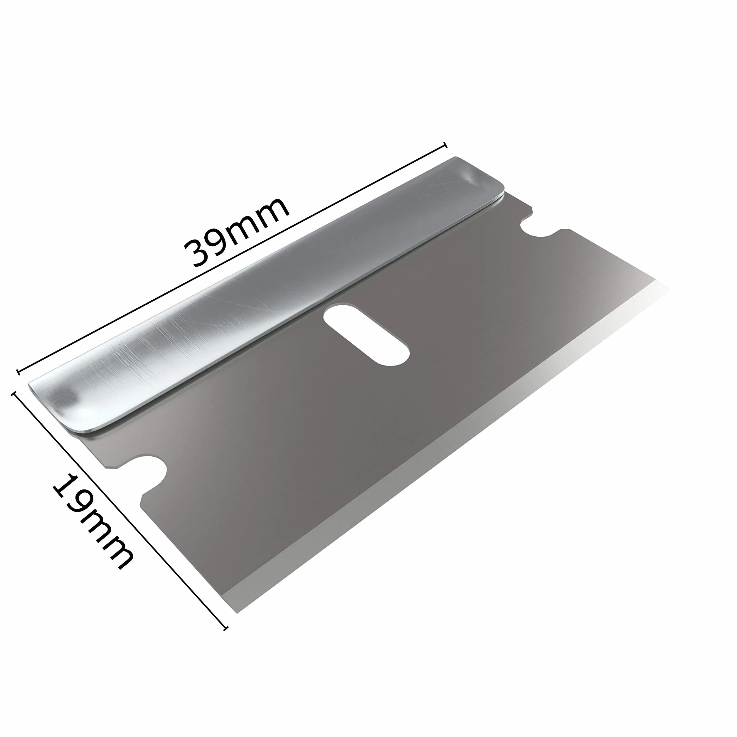 miaX Wymienne ostrza do skrobaka do płyt ceramicznych zestaw 10 szt stalowe ostrza