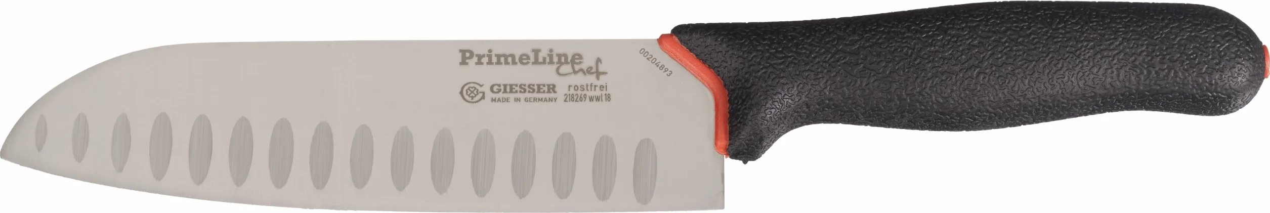 Giesser-Messer 218269-wwl-18 nóż Santoku PrimeLine Chef ze szlifem kulkowym, długość ostrza 18 cm