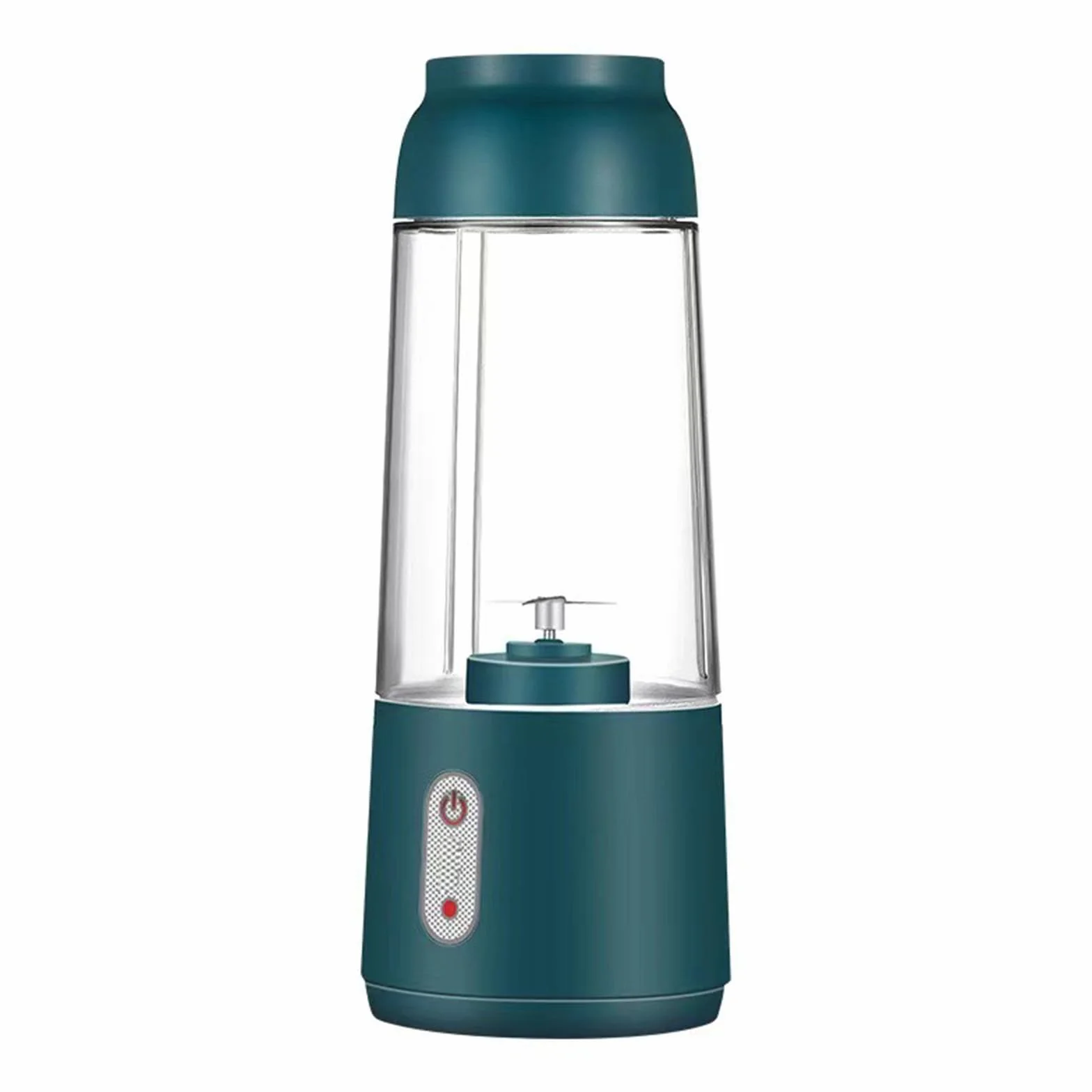 Przenośny mini mikser elektryczny, 200 ml, przenośny, mini blender, wielofunkcyjny, osobisty blender z ładowaniem USB, do smoothie, świeżego soku (niebieski)