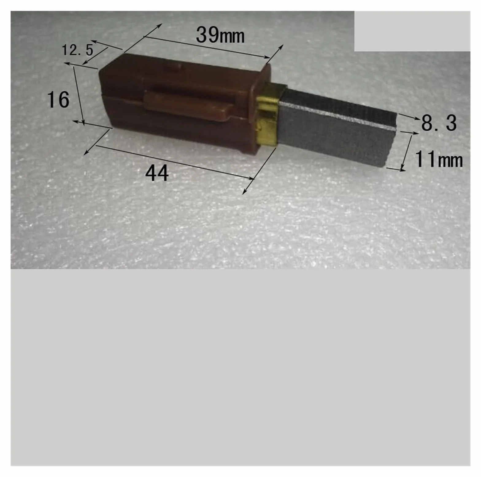 2 x szczotka węglowa do maszyny do czyszczenia podłóg, 24 V, 8,3 x 11 x 30 mm, silnik bezszczotkowy 24 V