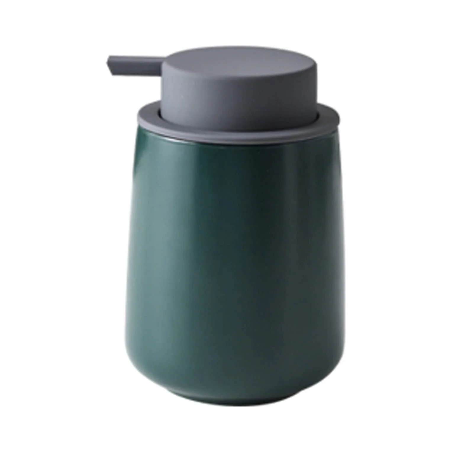 Dozownik mydła, Dozownik mydła łazienkowy ceramiczny dozownik mydła i balsamu do łazienkowych zlewozmywaków kuchennych wielokrotnego napełniania ręczne mydło w płynie butelka na mydło