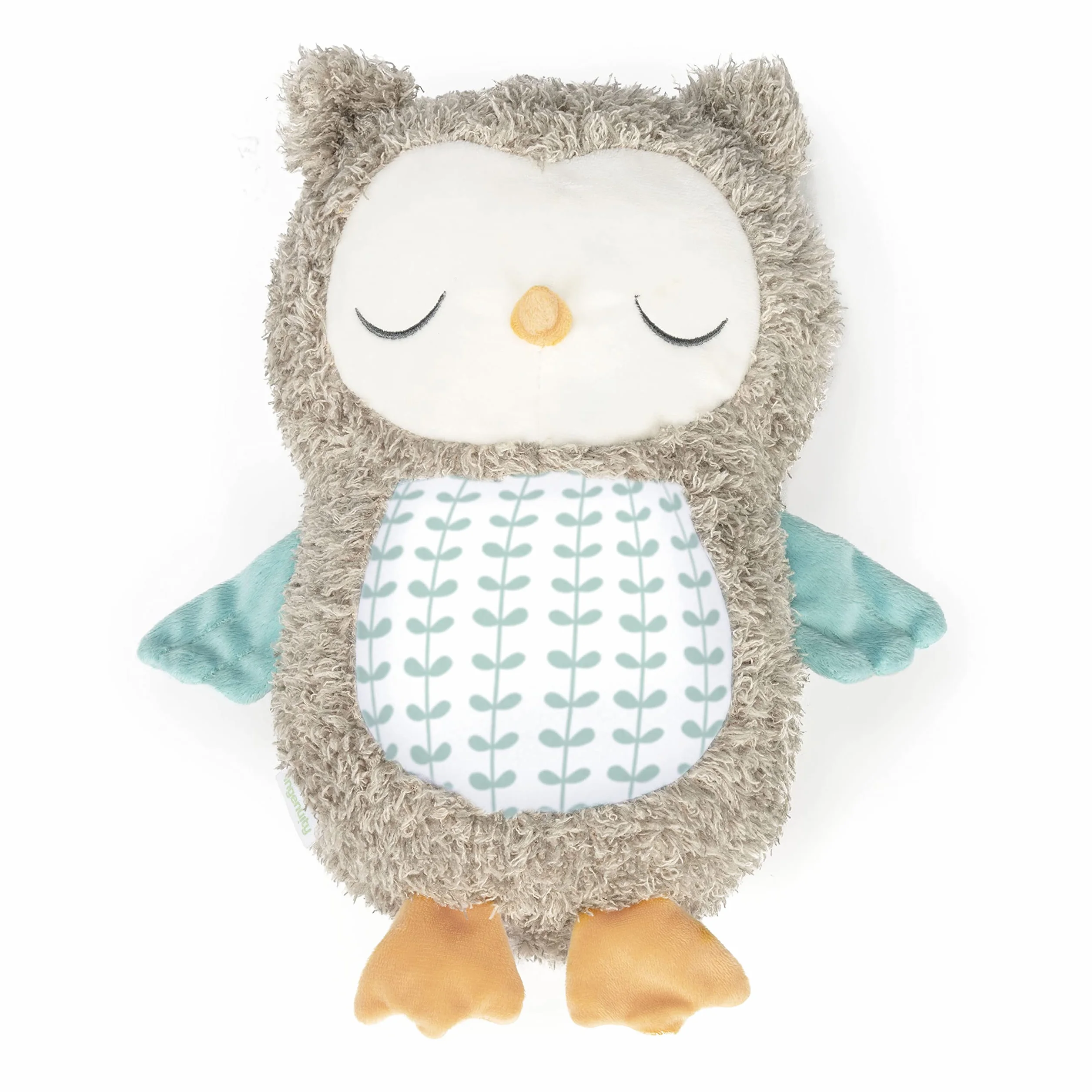 Ingenuity, pluszowa sowa Nally the Owl z zabawnymi dźwiękami i muzyką Bluethooth, od 0 do 36 miesięcy, unisex