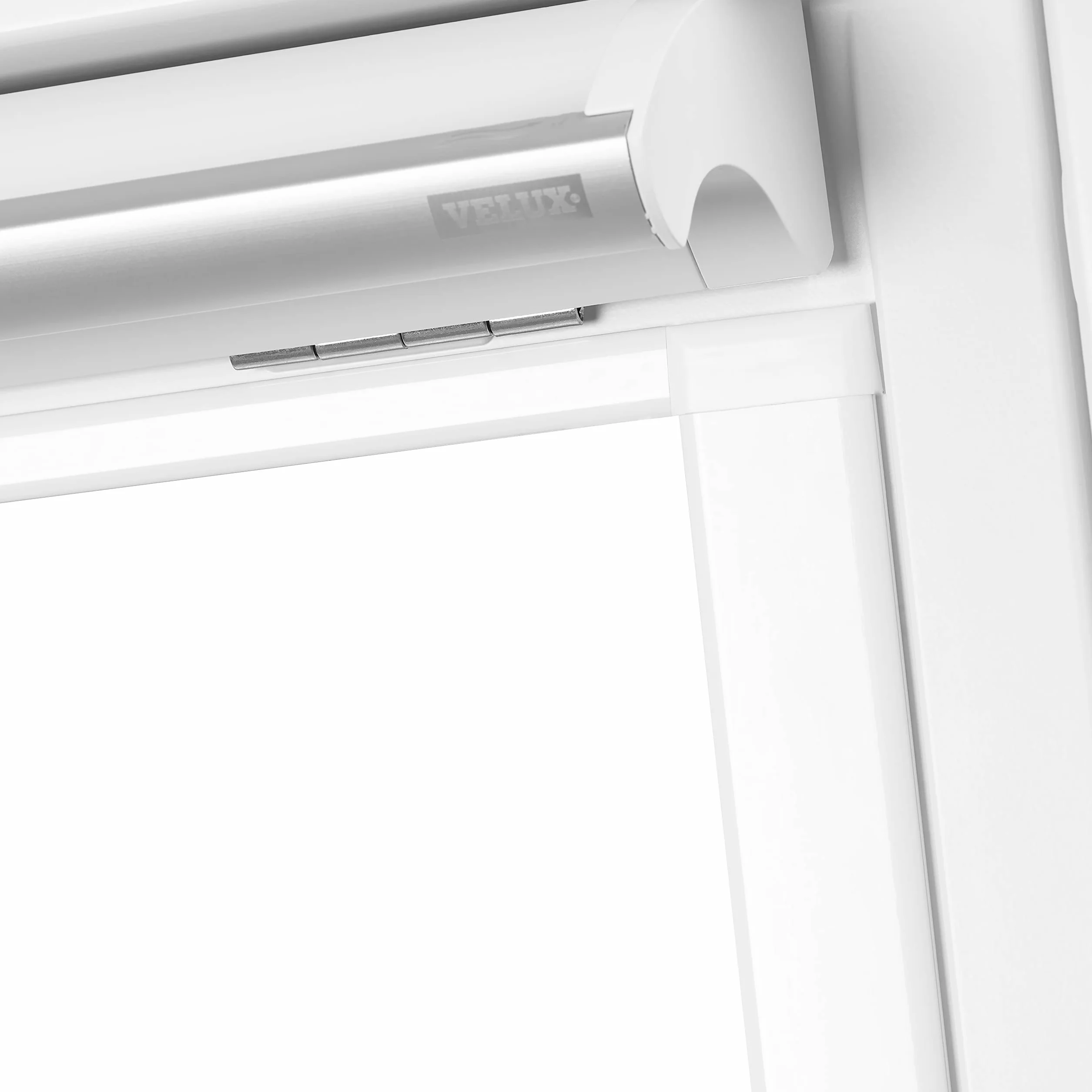 Ventanara® Okno dachowe, roleta o strukturze plastra miodu, bez wiercenia, pasuje do okien Velux, żaluzja plisowana, napięta taśma montażowa (PK08, szara zaciemniająca)