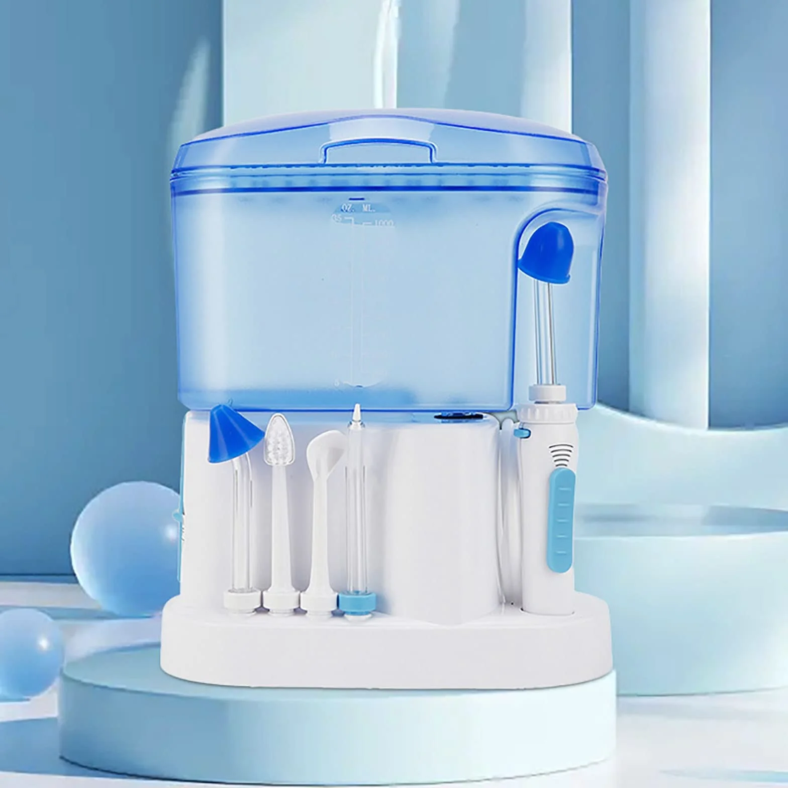 Płyn do mycia nosa, Maszyna Hydro Pulse Nasal And Sinus Irrigation System Cleaner Sinus Alergiczny nieżyt nosa Dorośli Dzieci Sól Medyczna
