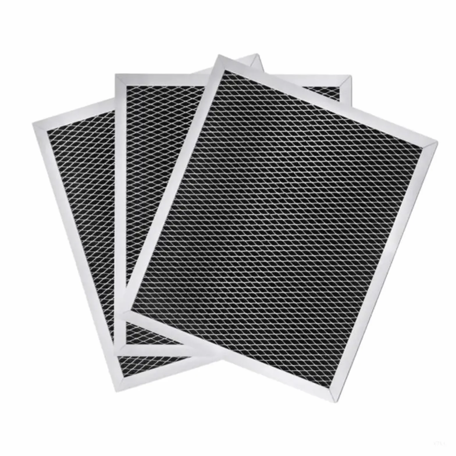 Filtr siatkowy wymienny X7XA do wentylatora wyciągowego kuchennego, tekstura aluminiowa kuchni wanglan