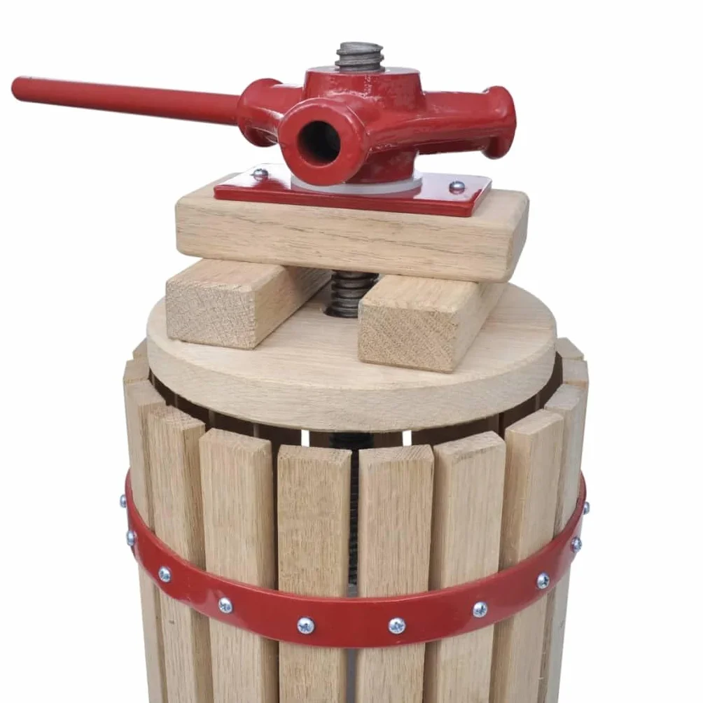 vidaXL Prasa do winogron i owoców, 6 L