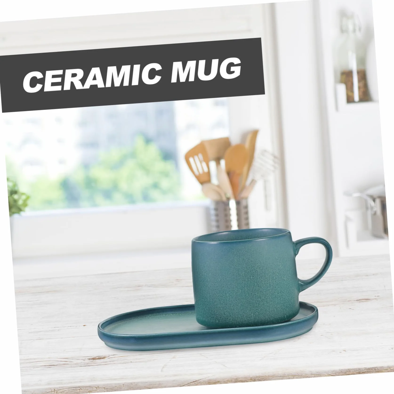 1zestaw Ceramiczny Filiżanek i Spodeczków Elegancka Filiżanka Do Kawy z Ceramiki z Podstawką Idealna Do Biura i Użytku Domowego Śniadanie Gradientowy