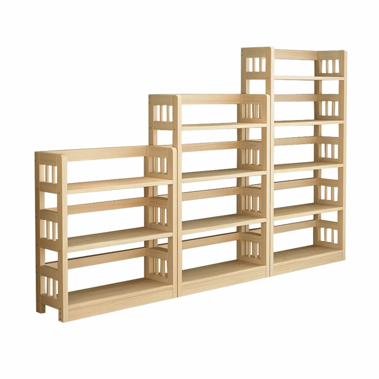 Półka na książki Strona główna stojak na książki od podłogi do sufitu do stojaka wielowarstwowego odpowiednie do studiów w salonie do przechowywania książki z książkami książki biblioteka(90cm)
