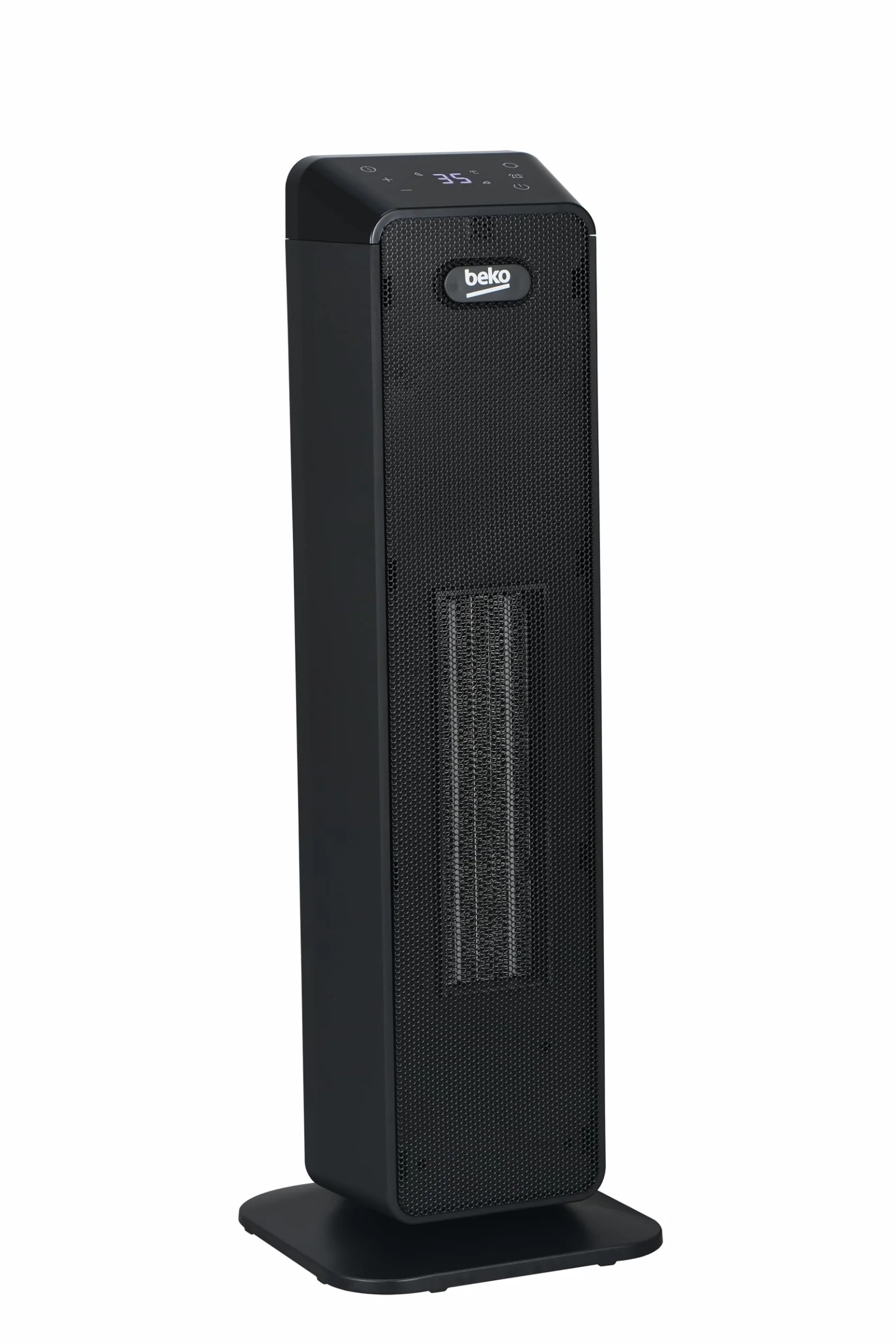 BEKO RHP7120B grzejnik wieżowy z pilotem zdalnego sterowania, moc 2000 W, technologia ceramiczna, 4 tryby, ochrona przed przegrzaniem