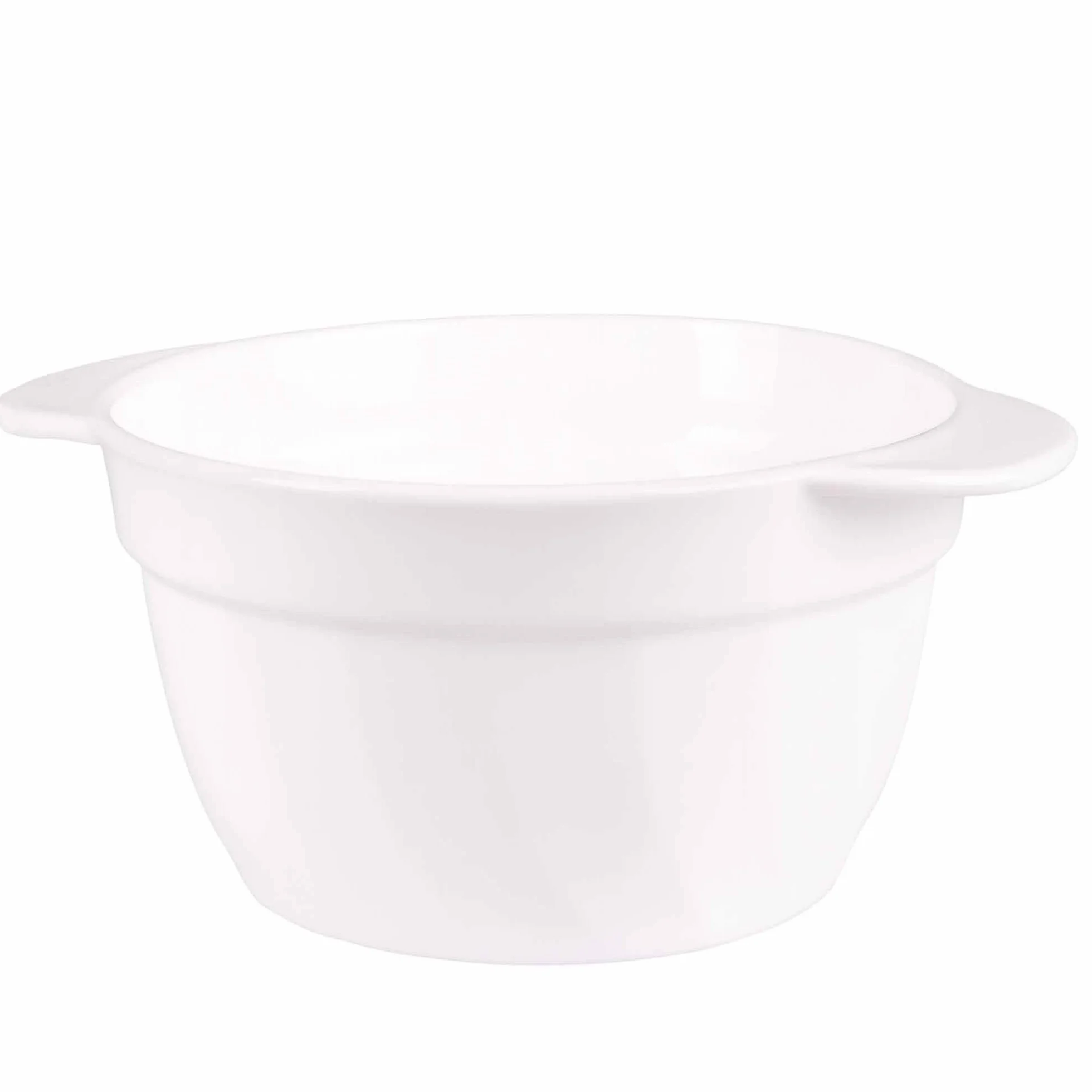 OMAGO® Bulionówka biała 650 ml, zestaw 6 sztuk, małe miseczki i salaterki do zup, owsianki i owoców, elegancka zastawa stołowa