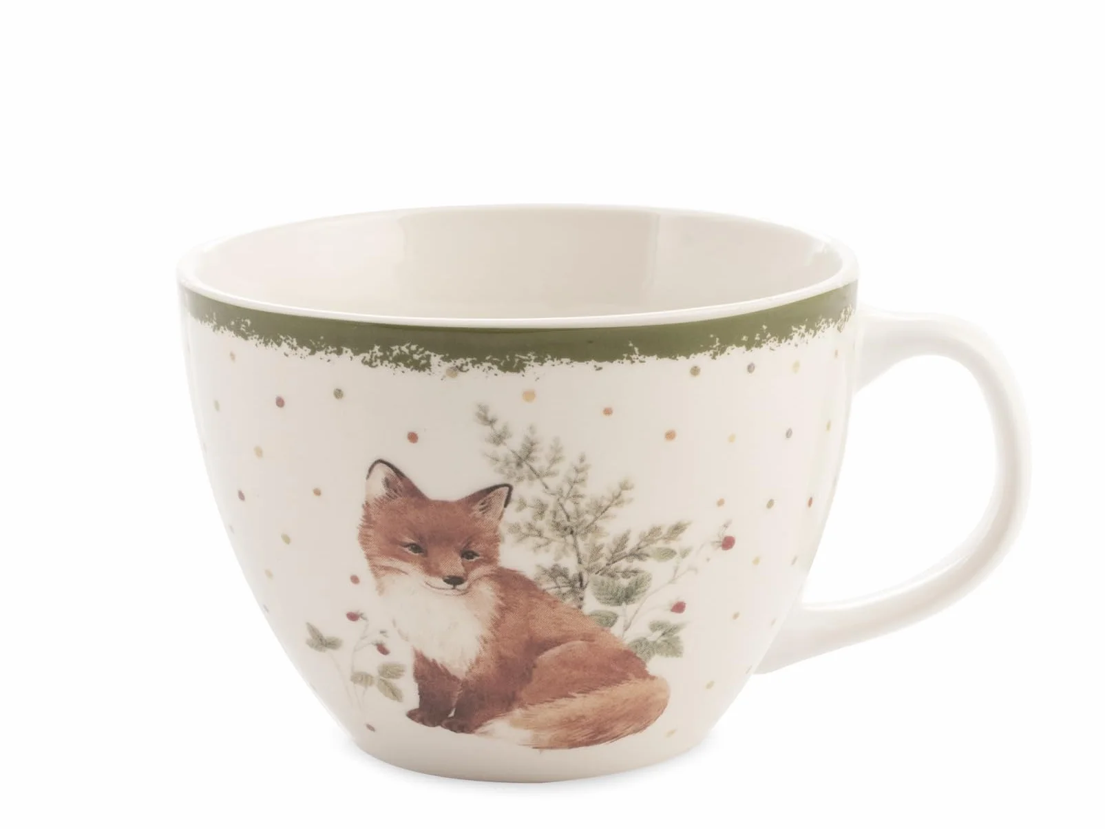 H&H Jumbo zestaw 9 filiżanek z porcelany kostnej, jesienny wystrój, 470 ml, duże filiżanki do herbaty, cappuccino, do kawy latte - elegancki i sezonowy design