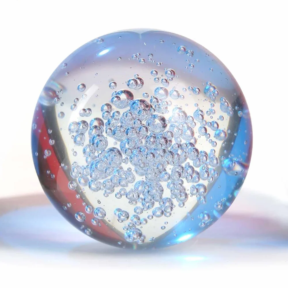 10 zestaw kryształowych przezroczystych pęknięć kula szklana fontanna wodna dekoracja salon fotografia domowa rekwizyty fortuna akcesoria 5 cm piłka, 5 cm kula do pęknięcia lodu