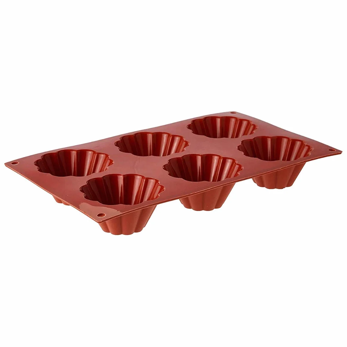 Silikomart - SF 034 BRIOCHETTE CANNELLATA - FORMULARZ SILIKONOWY ø79 H 37 MM