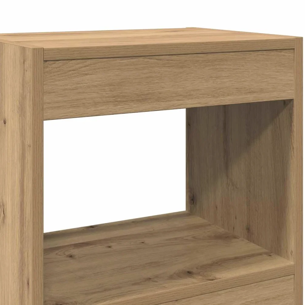 Générique Bibliotheque Bois Ingenierie 40x30x198 cm Chene | Półka etroite 40 cm, Szafka do przechowywania książek, do użytku jako separator, uchwyt ścienny w zestawie