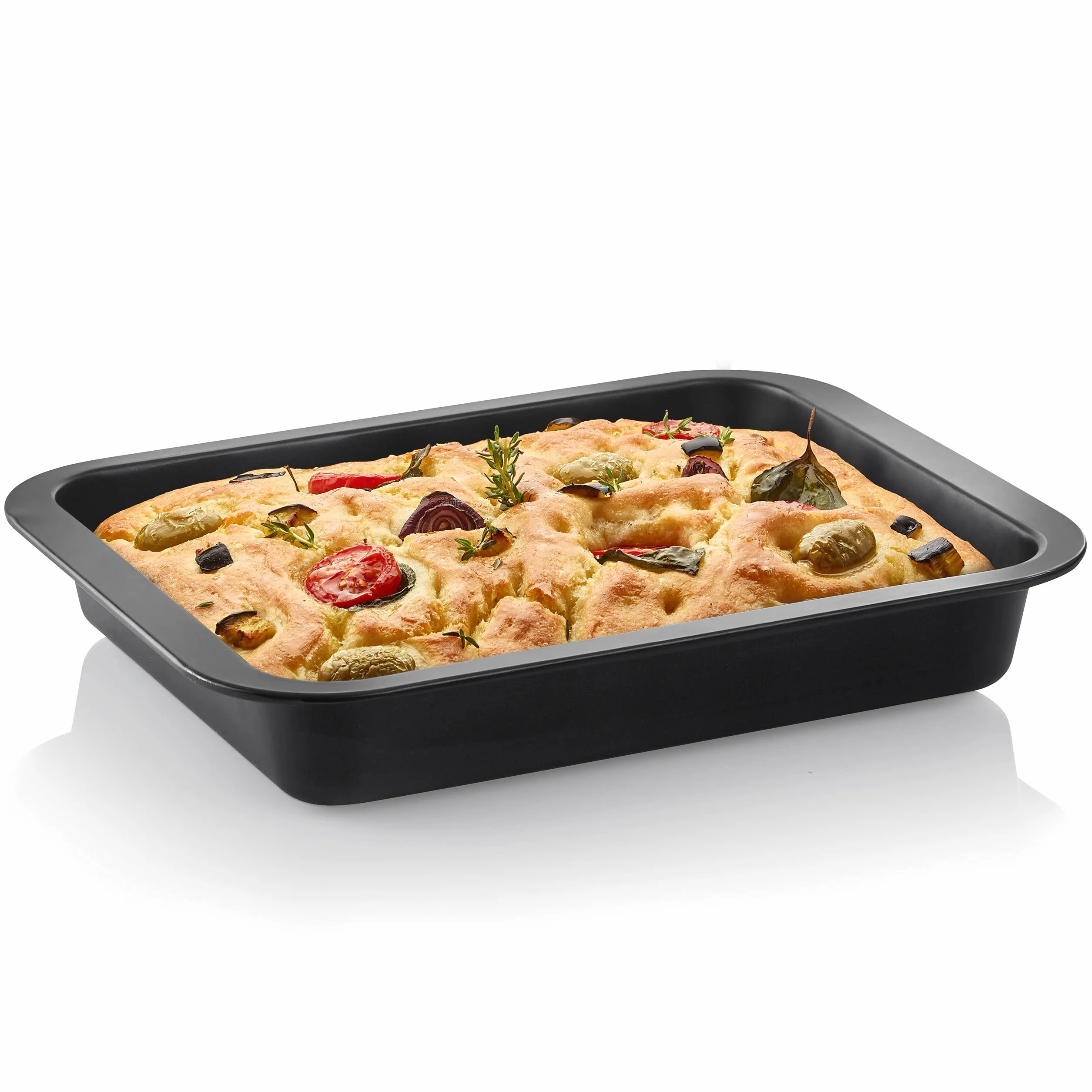 Grizzly 2 x forma do zapiekanek i lasagne, mała powłoka zapobiegająca przywieraniu, krawędź uchwytu
