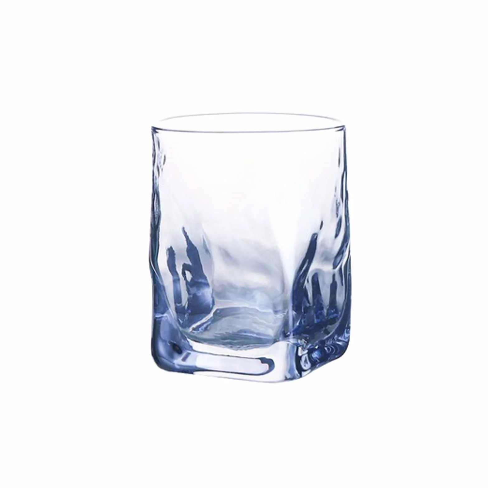 Szklane kubki do kawy kreatywne kwadratowe szklanki do picia szklanka do whisky, szklanka na wodę, kieliszek do soku kieliszek do wina kubek do picia 250 ml/330 ml szklane kubki do kawy