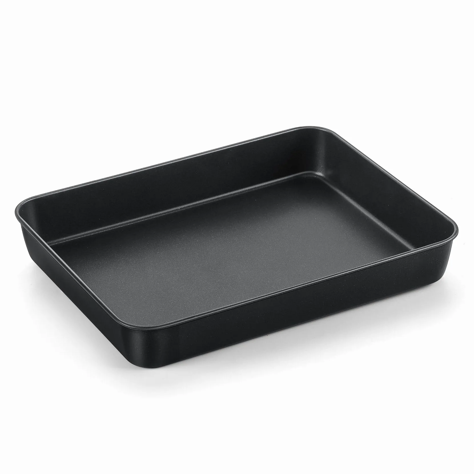Onader Nieprzywierająca blacha do pieczenia, naczynie żaroodporne ze stali nierdzewnej, głęboka forma do ciasta, forma do pieczenia do brownie, lasagne, zapiekanek, 31,8 x 24,8 x 5 cm, zdrowa i