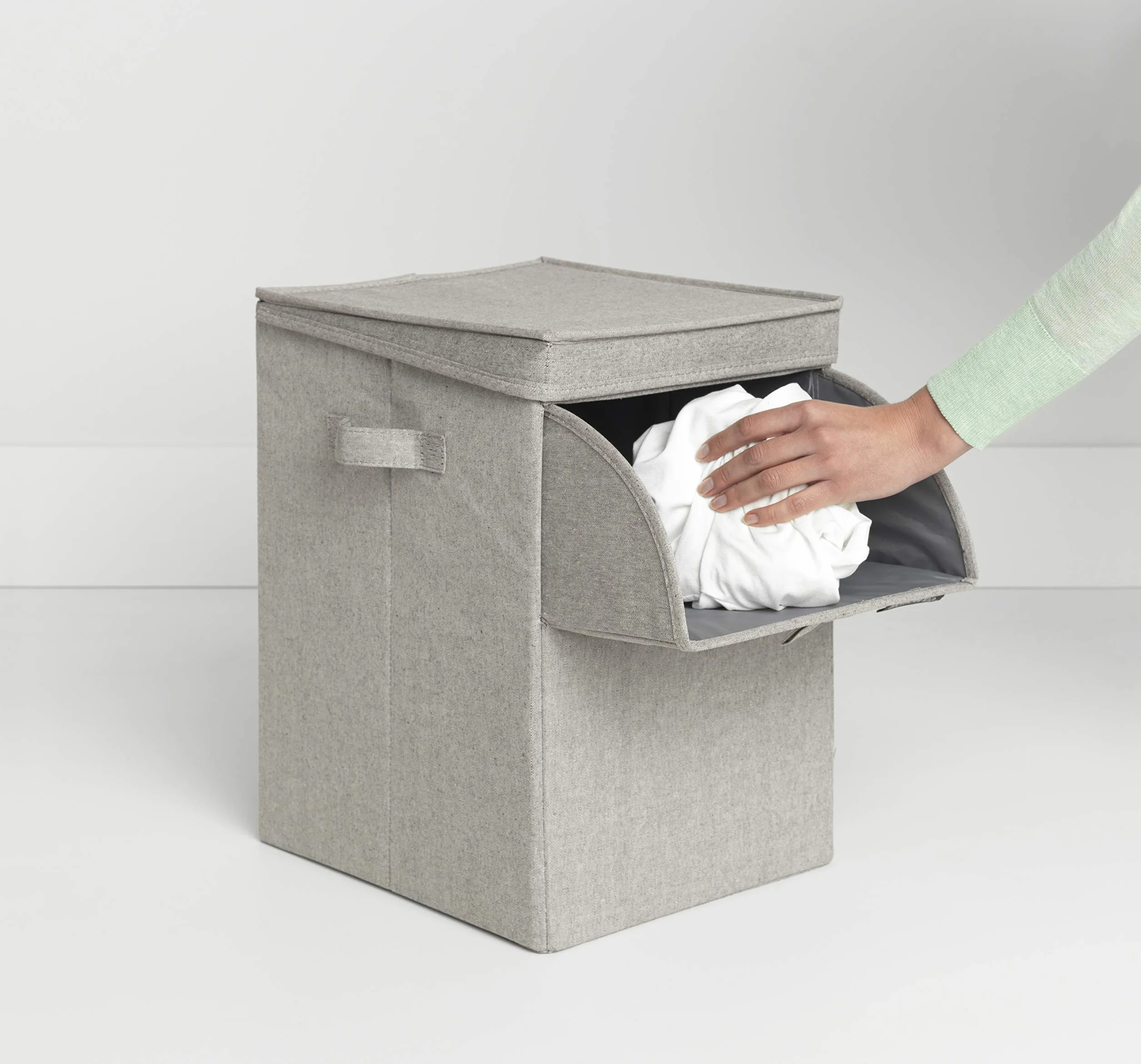 Brabantia, Pojemnik na bieliznę, nakładany, 35L Szary