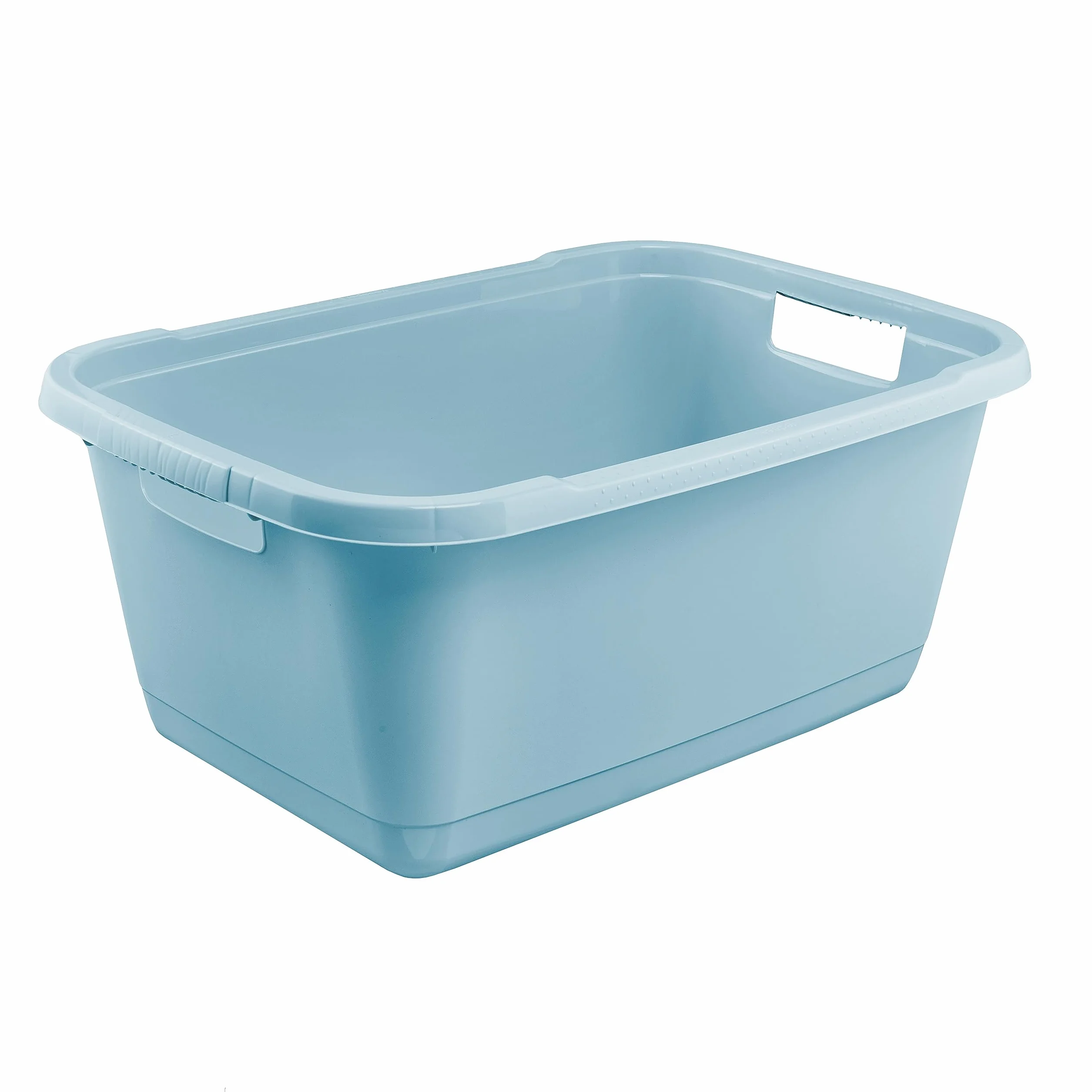 keeeper Wäschewanne, Stabiler Kunststoff, 52 l, Aenna, Nordic Blue