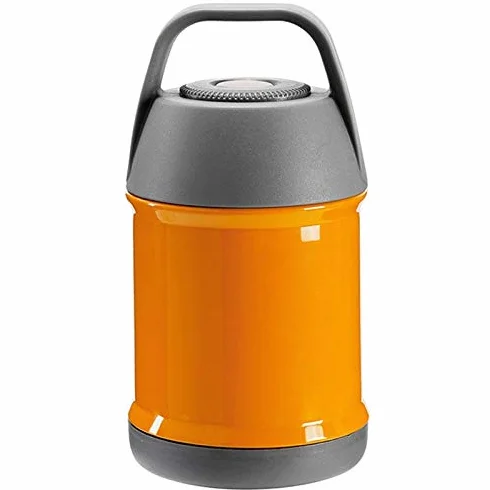 450 ml próżniowo izolowane pudełko na lunch utrzymuje jedzenie w cieple szczelne pojemniki ze stali nierdzewnej termiczne jedzenie, pudełka na lunch ，Pojemniki na żywność(Orange)