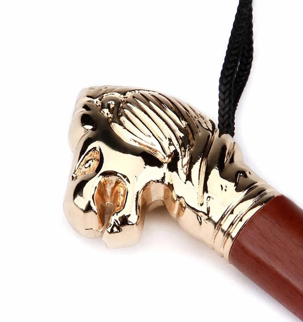 Wysokiej jakości drewniana łyżka do butów z długą rączką(Lion 32cm)